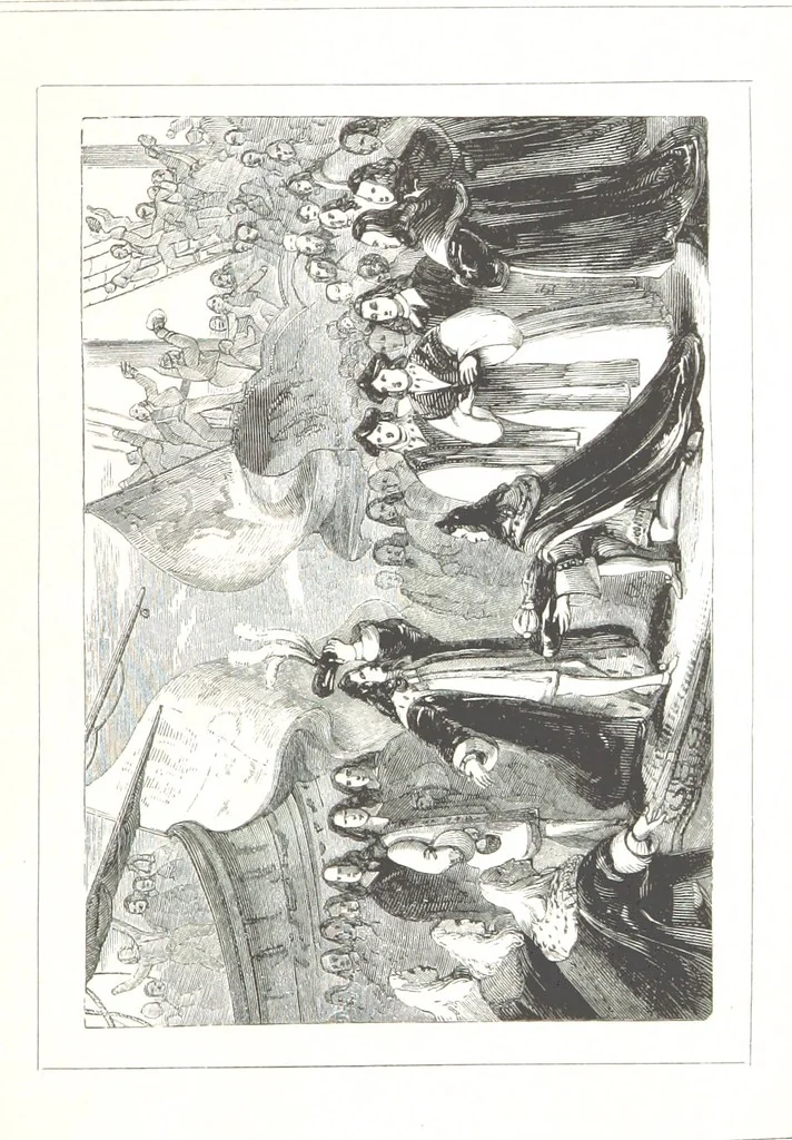 An illustration from The History of Scotland, translated ... with notes, and a continuation to the present time. A new edition ... By James Aikman, 1855, leaf 227