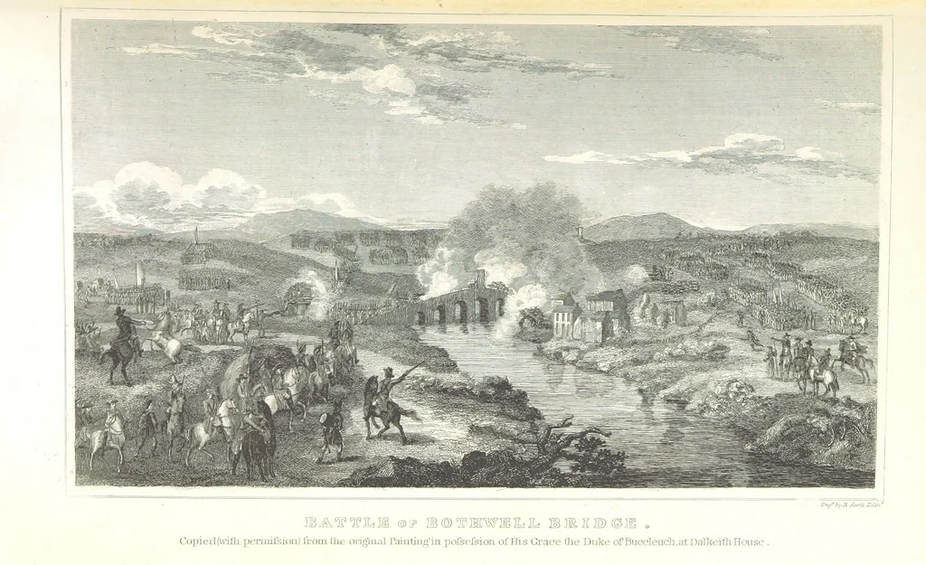 An illustration from The History of Scotland, translated ... with notes, and a continuation to the present time. A new edition ... By James Aikman, 1855, leaf 29