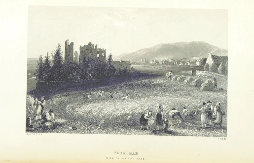 An illustration from The History of Scotland, translated ... with notes, and a continuation to the present time. A new edition ... By James Aikman, 1855, leaf 46