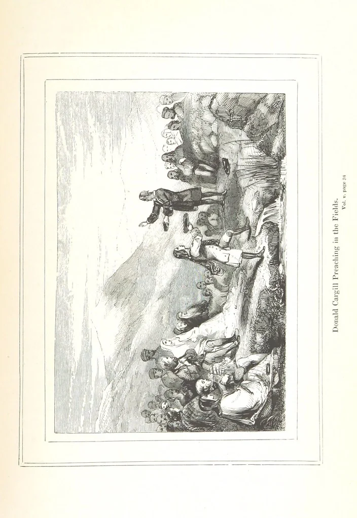 An illustration from The History of Scotland, translated ... with notes, and a continuation to the present time. A new edition ... By James Aikman, 1855, leaf 59