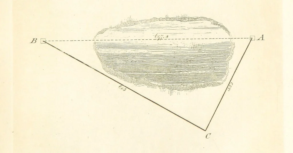 An illustration from The Practical Miner's Guide; comprising a set of trigonometrical tables, adapted to all the purposes of ... dialling ... Also a treatise on the art and practice of assaying silver, copper, lead, and tin, etc. [With plates, 1825, leaf 91