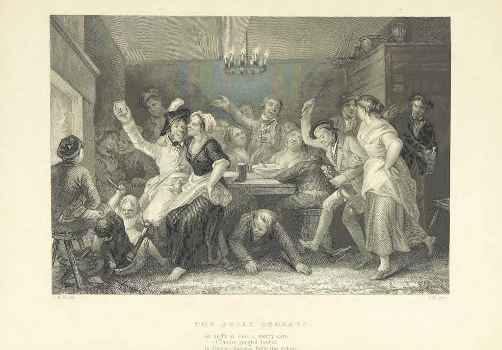 An illustration from The Poems, Letters, and Land of Robert Burns: illustrated by W. H. Bartlett, T. Allom, and other artists. With a new memoir of the poet, and notices, critical and biographical, of his works, by Allan Cunningham, 1840, leaf 119