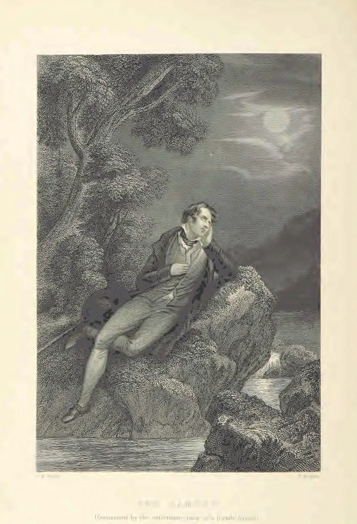 An illustration from The Poems, Letters, and Land of Robert Burns: illustrated by W. H. Bartlett, T. Allom, and other artists. With a new memoir of the poet, and notices, critical and biographical, of his works, by Allan Cunningham, 1840, leaf 160
