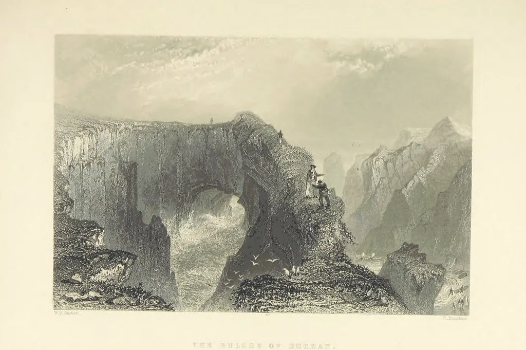 An illustration from The Poems, Letters, and Land of Robert Burns: illustrated by W. H. Bartlett, T. Allom, and other artists. With a new memoir of the poet, and notices, critical and biographical, of his works, by Allan Cunningham, 1840, leaf 219