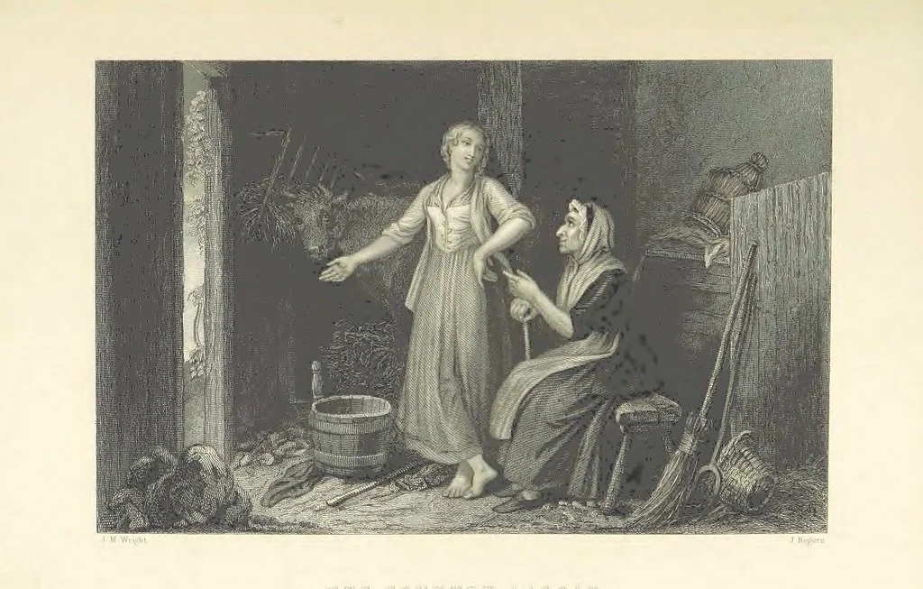 An illustration from The Poems, Letters, and Land of Robert Burns: illustrated by W. H. Bartlett, T. Allom, and other artists. With a new memoir of the poet, and notices, critical and biographical, of his works, by Allan Cunningham, 1840, leaf 278