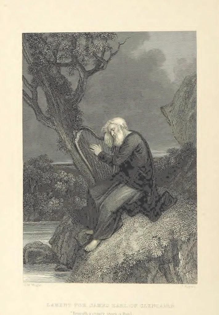 An illustration from The Poems, Letters, and Land of Robert Burns: illustrated by W. H. Bartlett, T. Allom, and other artists. With a new memoir of the poet, and notices, critical and biographical, of his works, by Allan Cunningham, 1840, leaf 312
