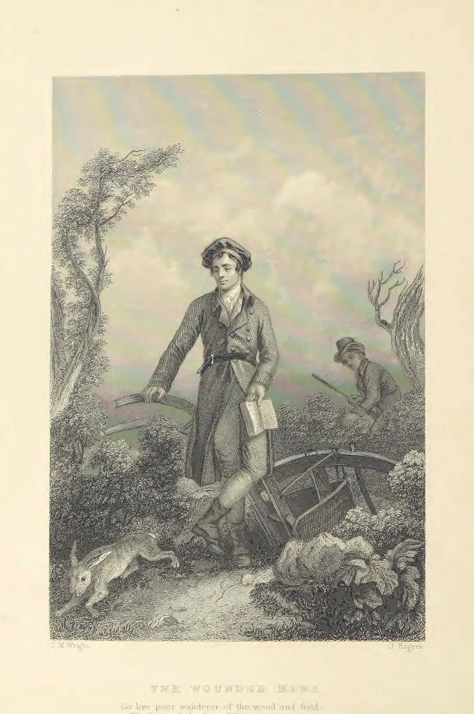 An illustration from The Poems, Letters, and Land of Robert Burns: illustrated by W. H. Bartlett, T. Allom, and other artists. With a new memoir of the poet, and notices, critical and biographical, of his works, by Allan Cunningham, 1840, leaf 330