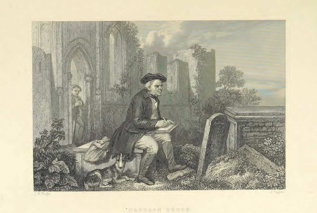 An illustration from The Poems, Letters, and Land of Robert Burns: illustrated by W. H. Bartlett, T. Allom, and other artists. With a new memoir of the poet, and notices, critical and biographical, of his works, by Allan Cunningham, 1840, leaf 372