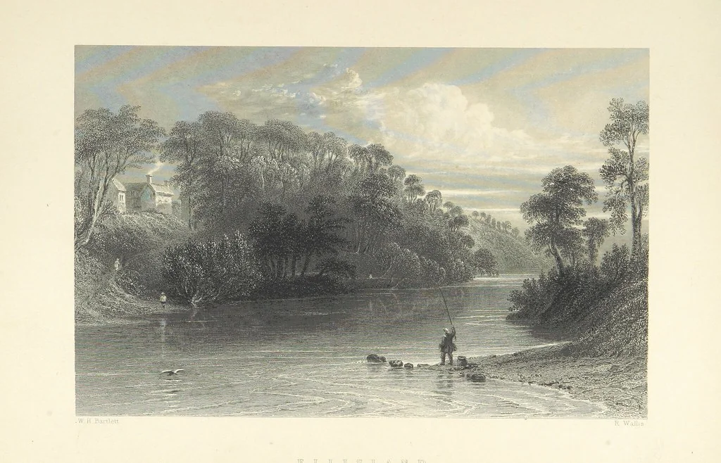 An illustration from The Poems, Letters, and Land of Robert Burns: illustrated by W. H. Bartlett, T. Allom, and other artists. With a new memoir of the poet, and notices, critical and biographical, of his works, by Allan Cunningham, 1840, leaf 458