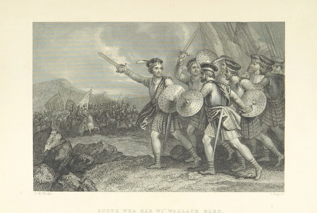 An illustration from The Poems, Letters, and Land of Robert Burns: illustrated by W. H. Bartlett, T. Allom, and other artists. With a new memoir of the poet, and notices, critical and biographical, of his works, by Allan Cunningham, 1840, leaf 486