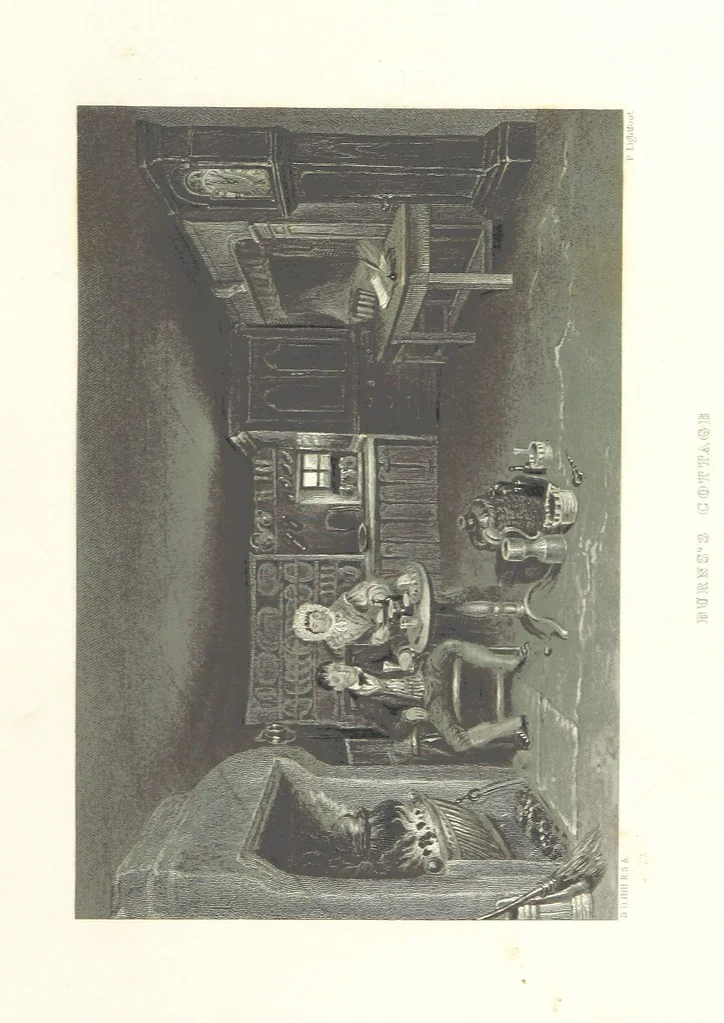 An illustration from The Works of Robert Burns; with a complete life of the poet [by James Currie], and an essay on his genius and character, by Professor Wilson, etc. [With plates, including portraits, 1855, leaf 191