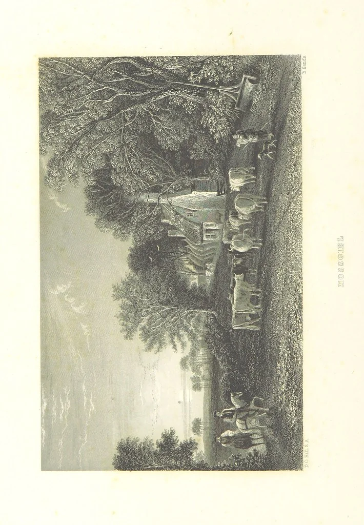 An illustration from The Works of Robert Burns; with a complete life of the poet [by James Currie], and an essay on his genius and character, by Professor Wilson, etc. [With plates, including portraits, 1855, leaf 198