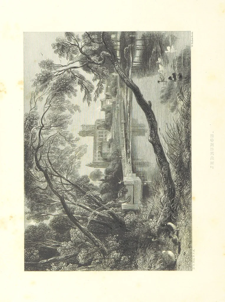 An illustration from The Works of Robert Burns; with a complete life of the poet [by James Currie], and an essay on his genius and character, by Professor Wilson, etc. [With plates, including portraits, 1855, leaf 202