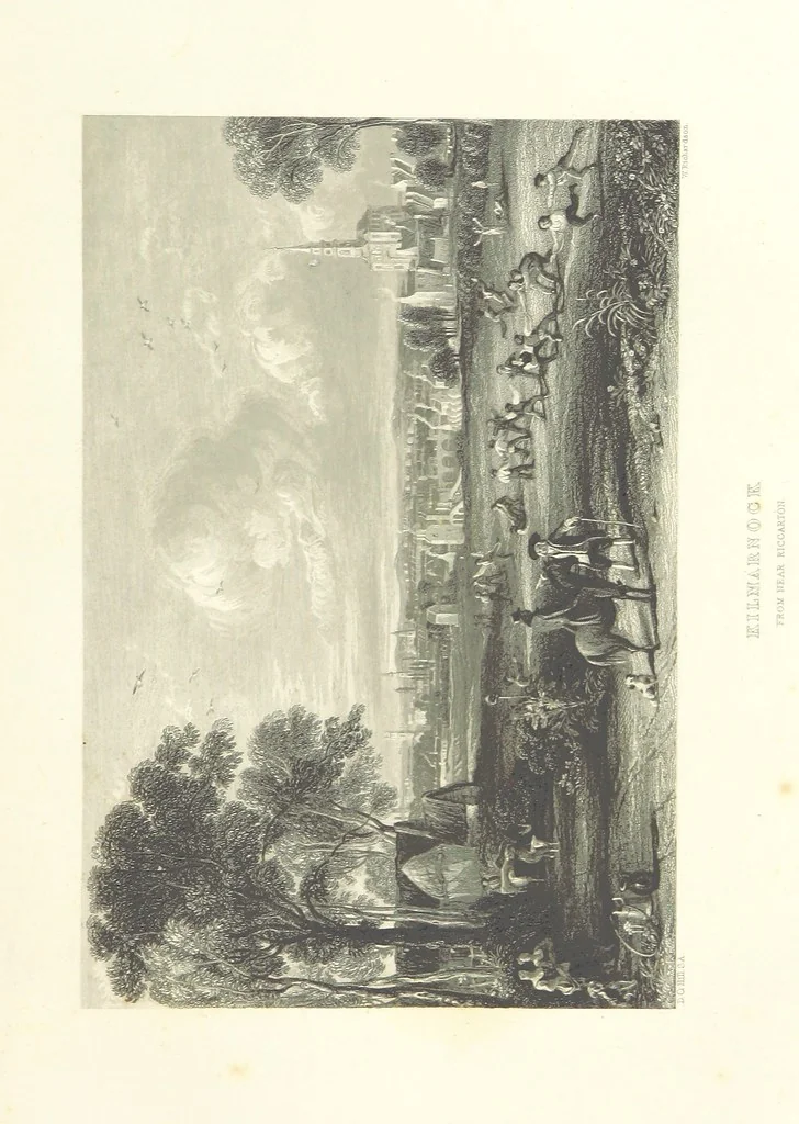 An illustration from The Works of Robert Burns; with a complete life of the poet [by James Currie], and an essay on his genius and character, by Professor Wilson, etc. [With plates, including portraits, 1855, leaf 345