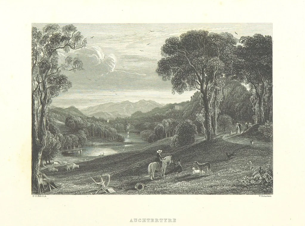 An illustration from The Works of Robert Burns; with a complete life of the poet [by James Currie], and an essay on his genius and character, by Professor Wilson, etc. [With plates, including portraits, 1855, leaf 440