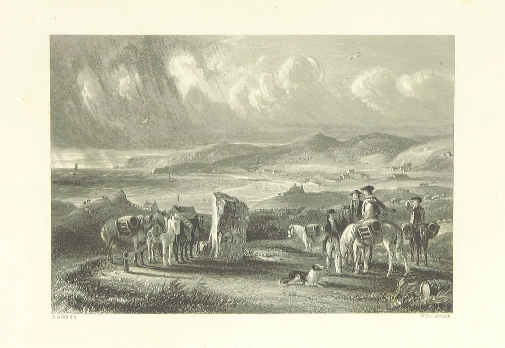 An illustration from The Works of Robert Burns; with a complete life of the poet [by James Currie], and an essay on his genius and character, by Professor Wilson, etc. [With plates, including portraits, 1855, leaf 491