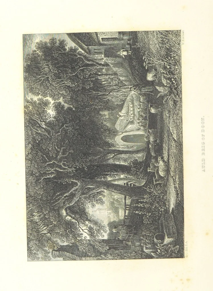 An illustration from The Works of Robert Burns; with a complete life of the poet [by James Currie], and an essay on his genius and character, by Professor Wilson, etc. [With plates, including portraits, 1855, leaf 496