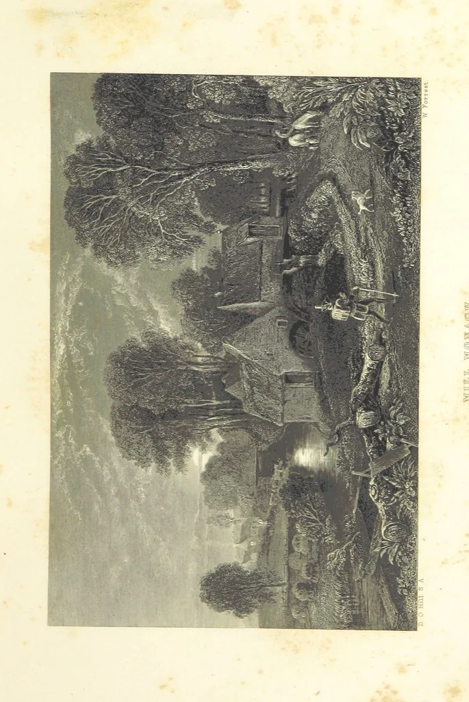 An illustration from The Works of Robert Burns; with a complete life of the poet [by James Currie], and an essay on his genius and character, by Professor Wilson, etc. [With plates, including portraits, 1855, leaf 161