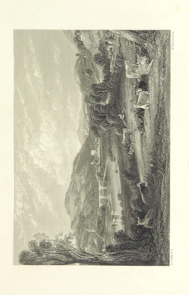 An illustration from The Works of Robert Burns; with a complete life of the poet [by James Currie], and an essay on his genius and character, by Professor Wilson, etc. [With plates, including portraits, 1855, leaf 175