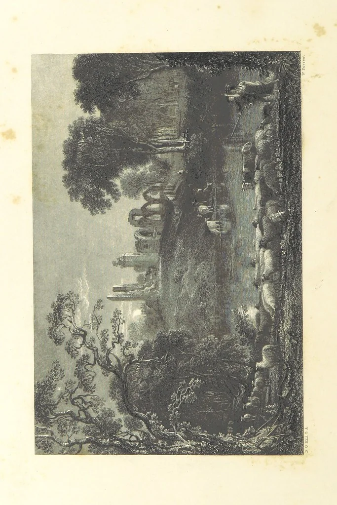An illustration from The Works of Robert Burns; with a complete life of the poet [by James Currie], and an essay on his genius and character, by Professor Wilson, etc. [With plates, including portraits, 1855, leaf 192