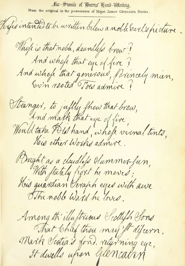 An illustration from The Works of Robert Burns; with a complete life of the poet [by James Currie], and an essay on his genius and character, by Professor Wilson, etc. [With plates, including portraits, 1855, leaf 31