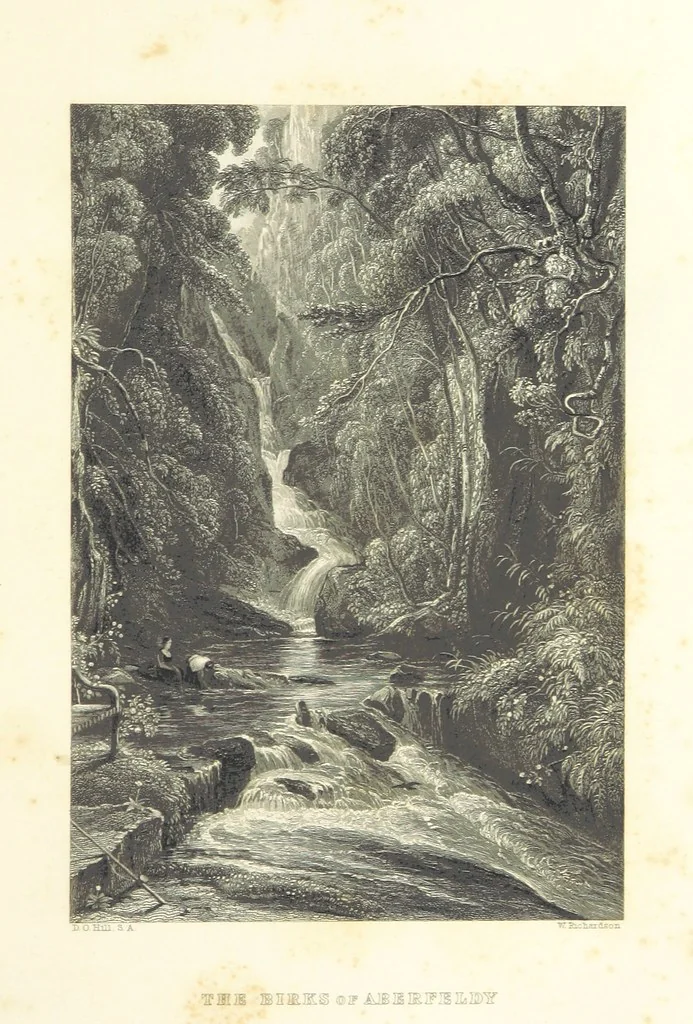 An illustration from The Works of Robert Burns; with a complete life of the poet [by James Currie], and an essay on his genius and character, by Professor Wilson, etc. [With plates, including portraits, 1855, leaf 57