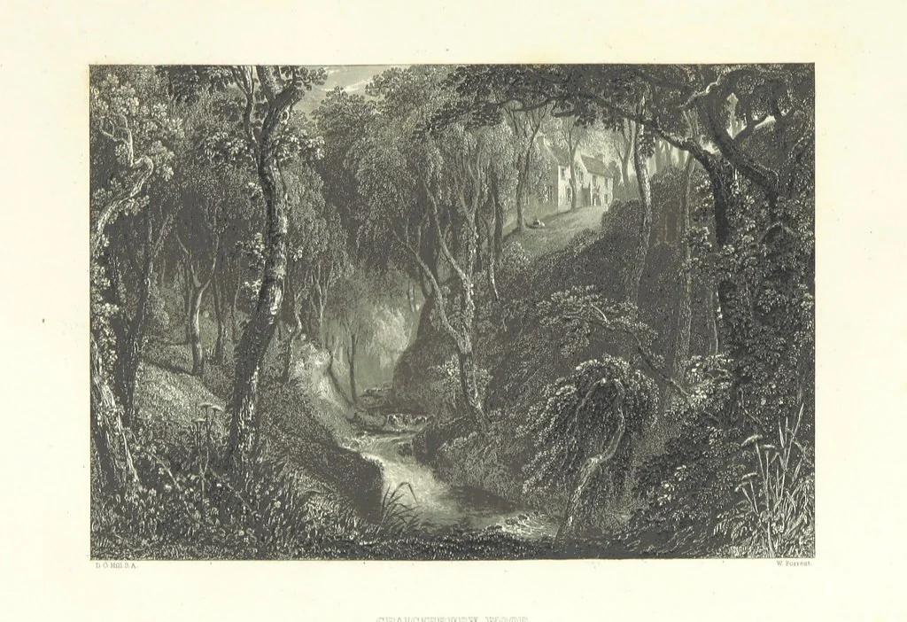 An illustration from The Works of Robert Burns; with a complete life of the poet [by James Currie], and an essay on his genius and character, by Professor Wilson, etc. [With plates, including portraits, 1855, leaf 85