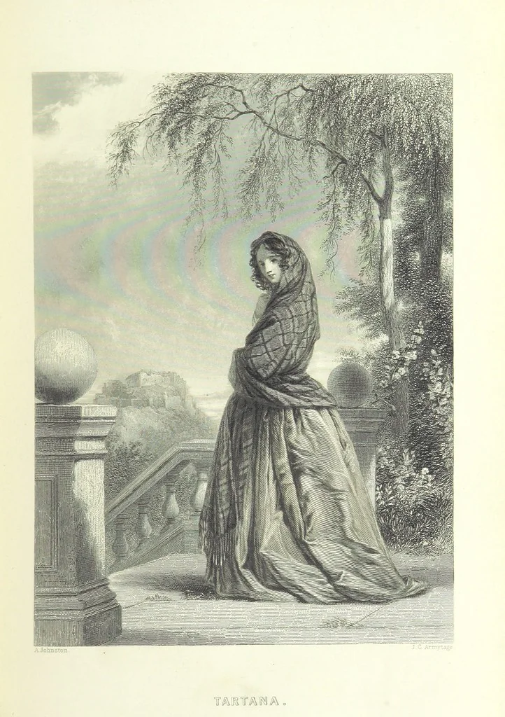 An illustration from Burns. [Poems, letters and journals. With plates, including a portrait, 1879, leaf 127