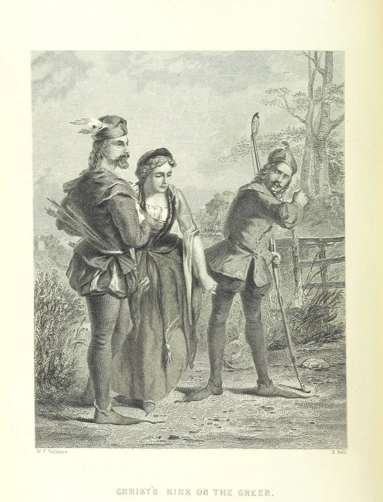 An illustration from Burns. [Poems, letters and journals. With plates, including a portrait, 1879, leaf 140