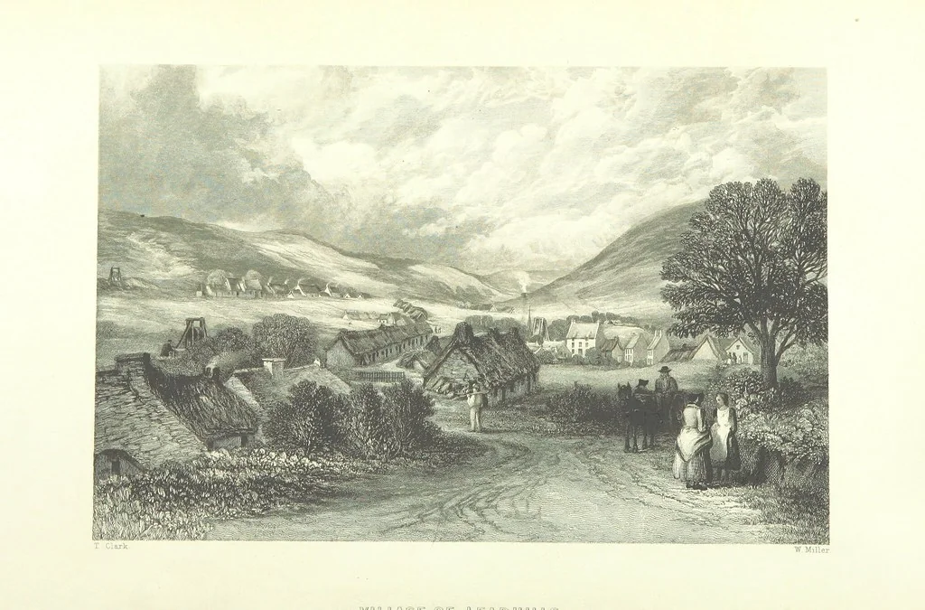 An illustration from Burns. [Poems, letters and journals. With plates, including a portrait, 1879, leaf 24