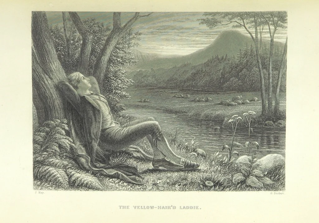 An illustration from Burns. [Poems, letters and journals. With plates, including a portrait, 1879, leaf 283