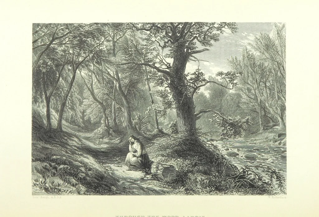 An illustration from Burns. [Poems, letters and journals. With plates, including a portrait, 1879, leaf 298