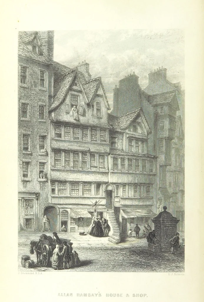 An illustration from Burns. [Poems, letters and journals. With plates, including a portrait, 1879, leaf 30