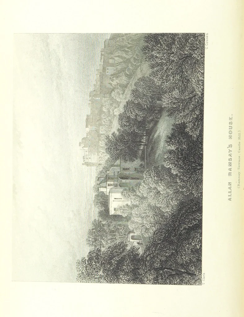 An illustration from Burns. [Poems, letters and journals. With plates, including a portrait, 1879, leaf 34