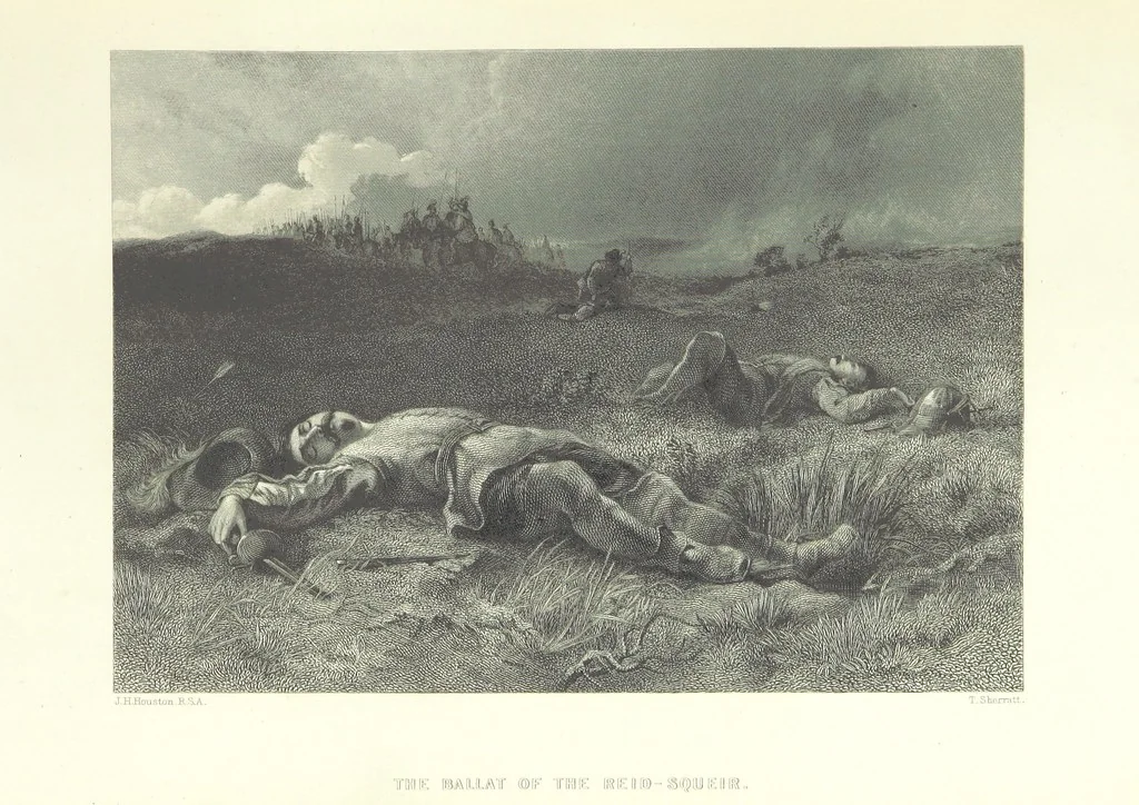 An illustration from Burns. [Poems, letters and journals. With plates, including a portrait, 1879, leaf 411