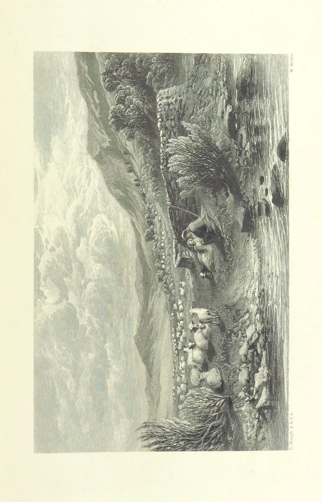 An illustration from Burns. [Poems, letters and journals. With plates, including a portrait, 1879, leaf 441