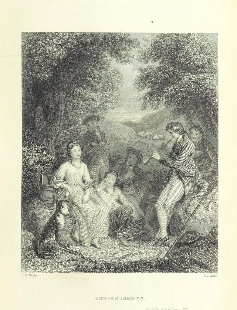 An illustration from Burns. [Poems, letters and journals. With plates, including a portrait, 1879, leaf 467