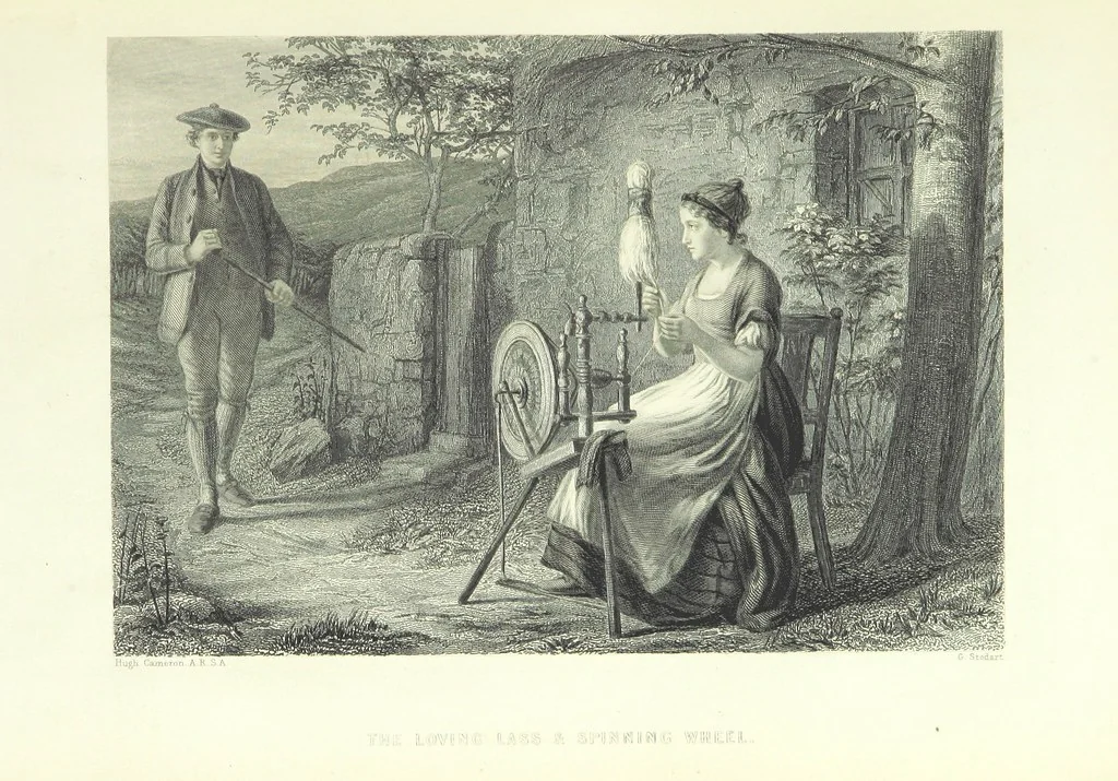 An illustration from Burns. [Poems, letters and journals. With plates, including a portrait, 1879, leaf 479