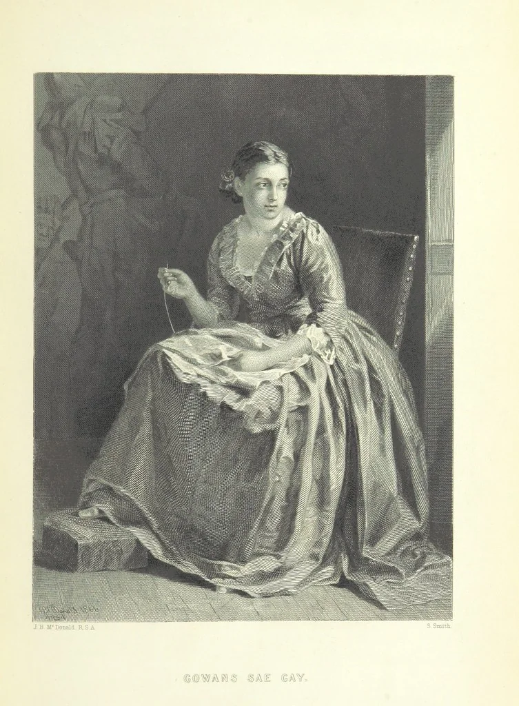 An illustration from Burns. [Poems, letters and journals. With plates, including a portrait, 1879, leaf 503