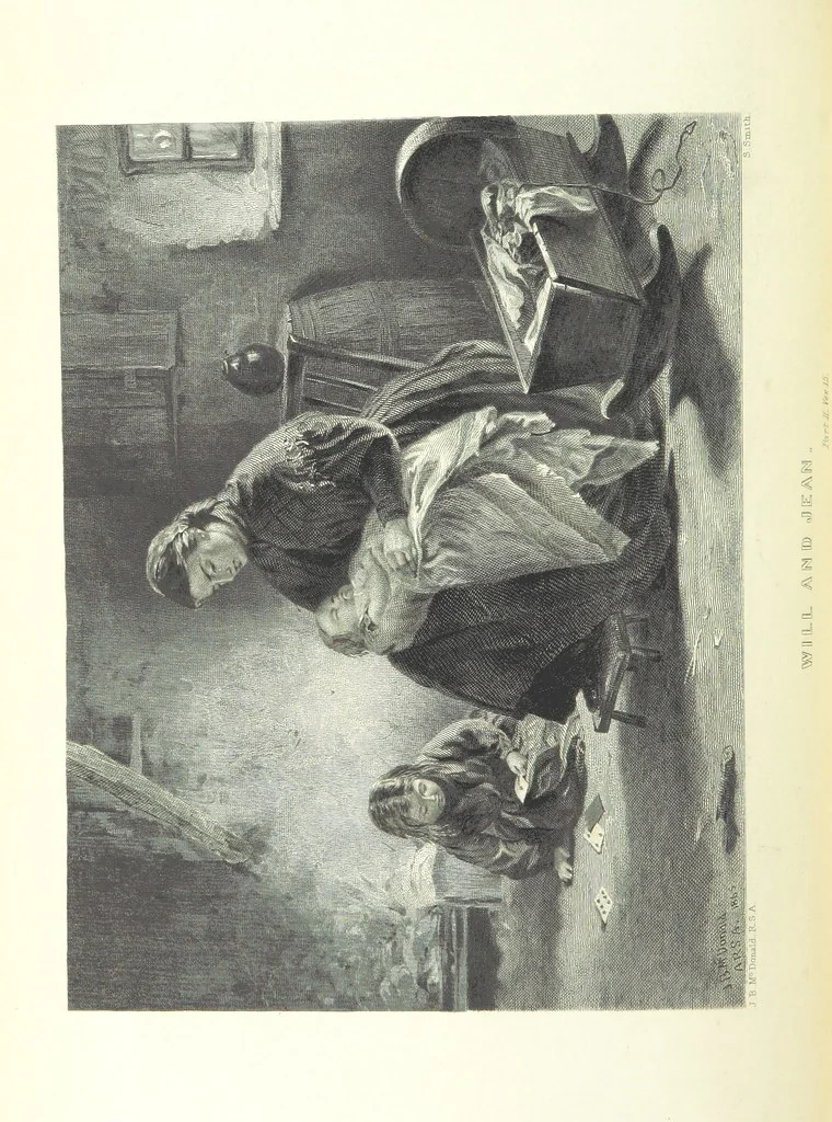 An illustration from Burns. [Poems, letters and journals. With plates, including a portrait, 1879, leaf 512
