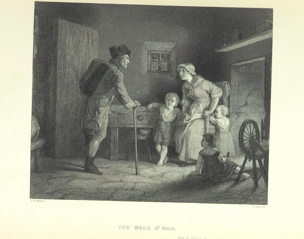An illustration from Burns. [Poems, letters and journals. With plates, including a portrait, 1879, leaf 519