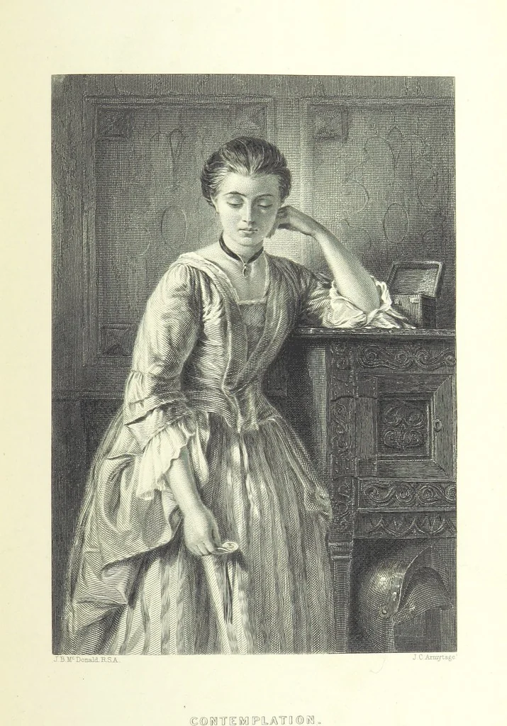 An illustration from Burns. [Poems, letters and journals. With plates, including a portrait, 1879, leaf 571