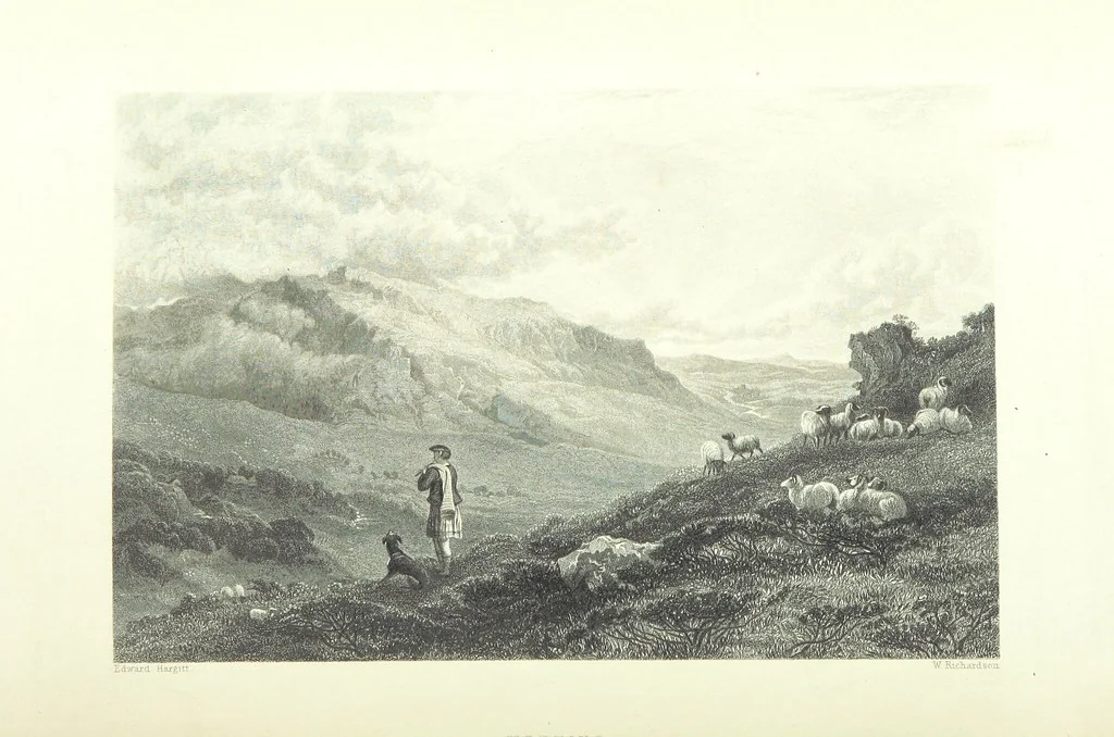 An illustration from Burns. [Poems, letters and journals. With plates, including a portrait, 1879, leaf 644