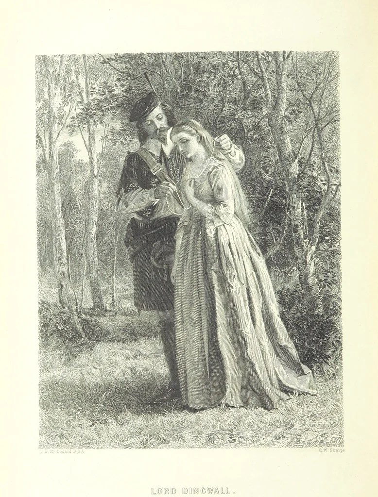 An illustration from Burns. [Poems, letters and journals. With plates, including a portrait, 1879, leaf 816