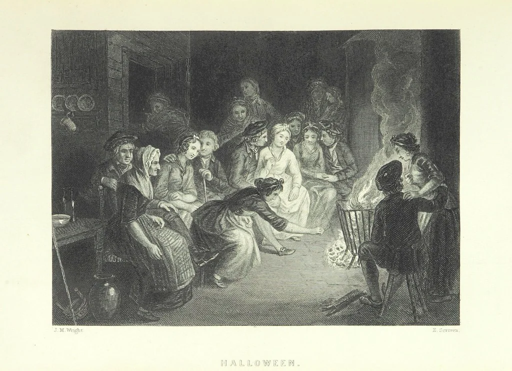 An illustration from Burns. [Poems, letters and journals. With plates, including a portrait, 1879, leaf 131