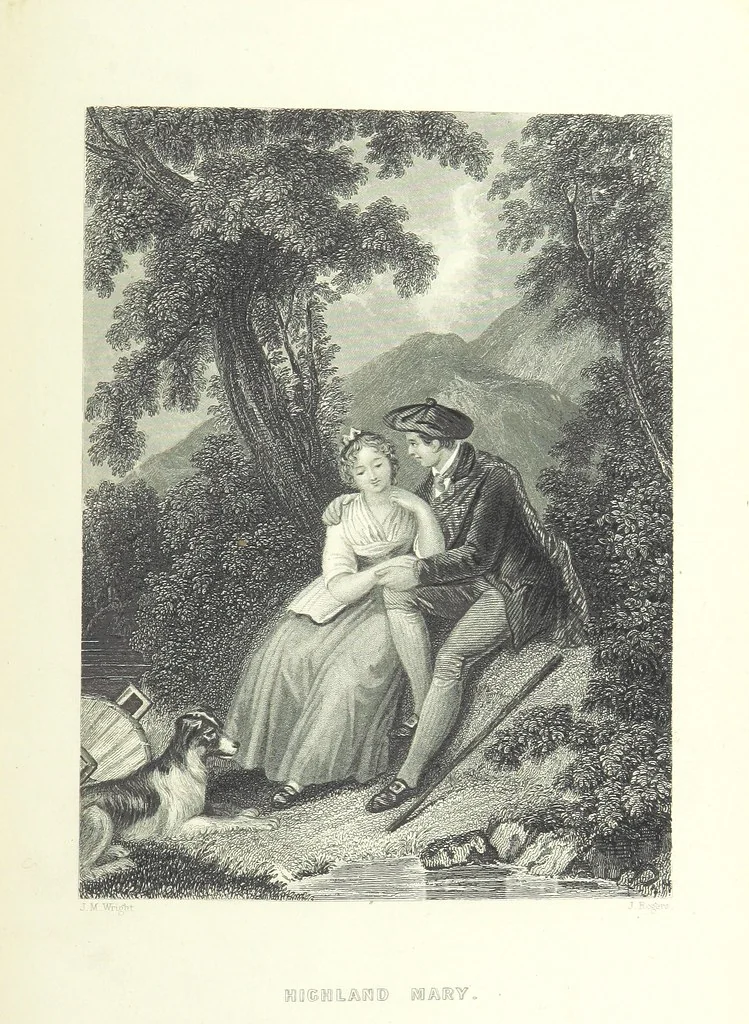 An illustration from Burns. [Poems, letters and journals. With plates, including a portrait, 1879, leaf 349