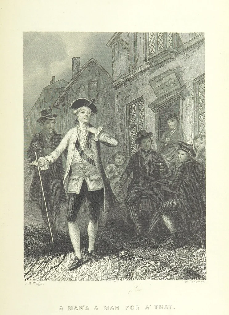 An illustration from Burns. [Poems, letters and journals. With plates, including a portrait, 1879, leaf 383