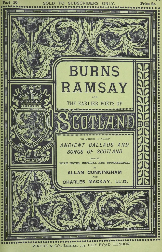 An illustration from Burns. [Poems, letters and journals. With plates, including a portrait, 1879, leaf 627