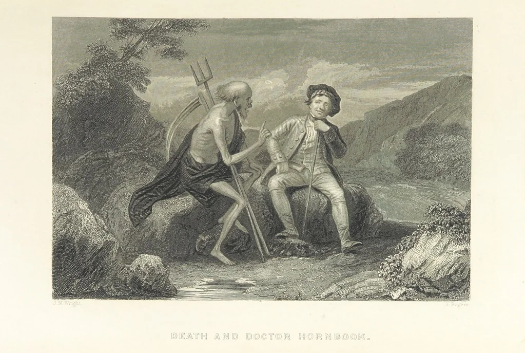 An illustration from The Complete Works of Robert Burns ... With a new life and notes critical and biographical by Allan Cunningham. With illustrations on steel, 1886, leaf 115