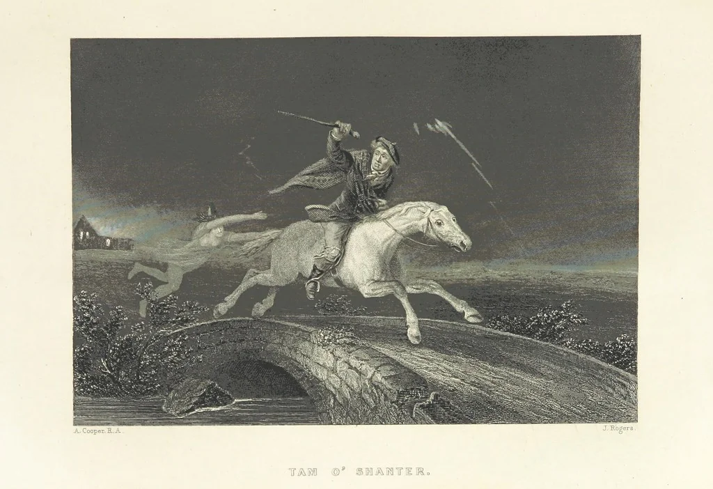 An illustration from The Complete Works of Robert Burns ... With a new life and notes critical and biographical by Allan Cunningham. With illustrations on steel, 1886, leaf 231